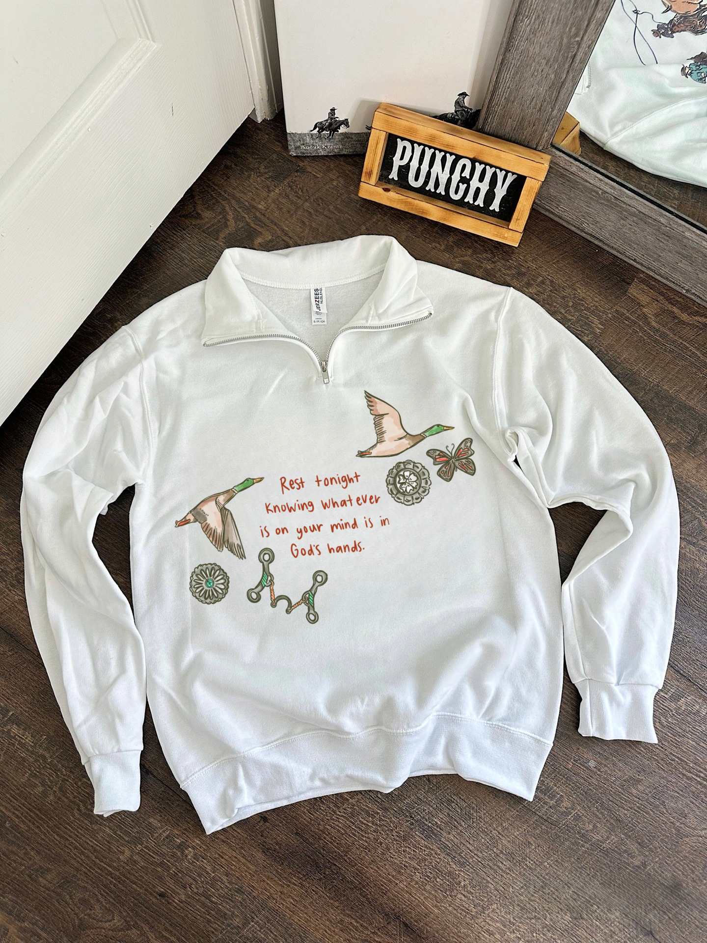 In God’s Hands Quarter Zip