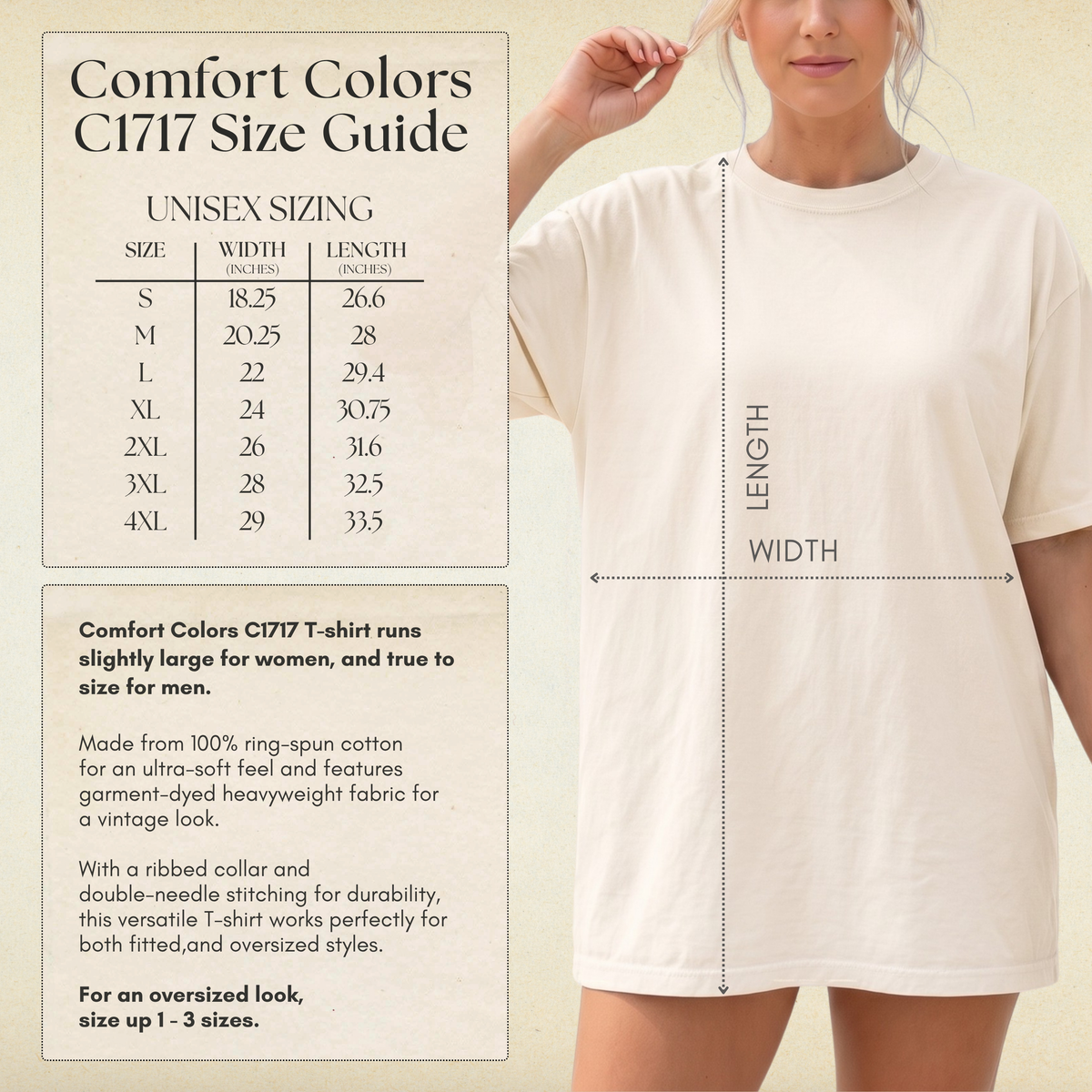 Jesus Over Everything COMFORT COLORS TEE