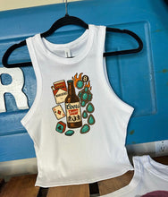 Load image into Gallery viewer, Cowboy Essentials Cropped Tank