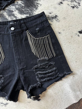 Load image into Gallery viewer, The Glam Shorts (Black)