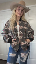 Load and play video in Gallery viewer, The Sagebrush Bomber Jacket