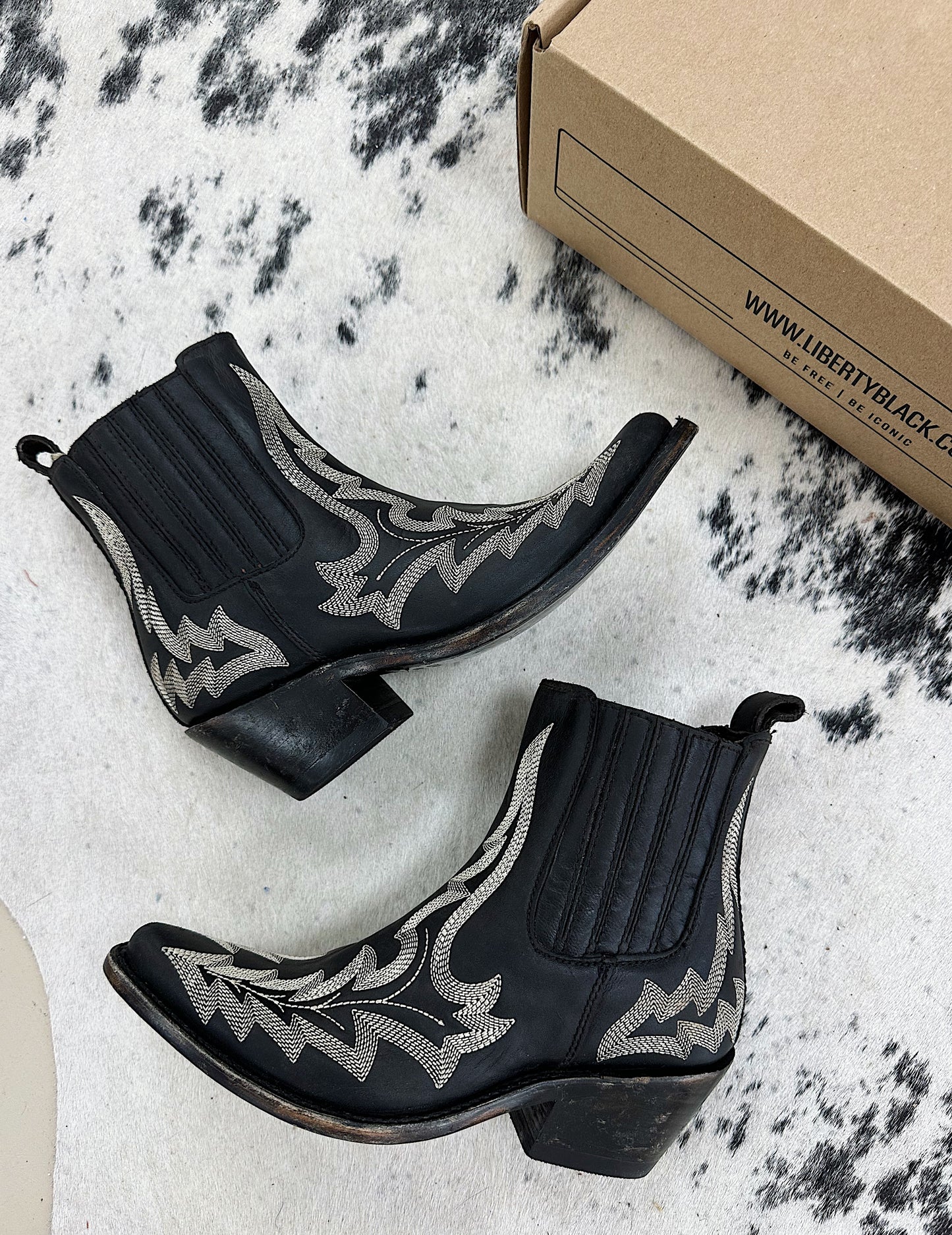Liberty Black Caborca Booties