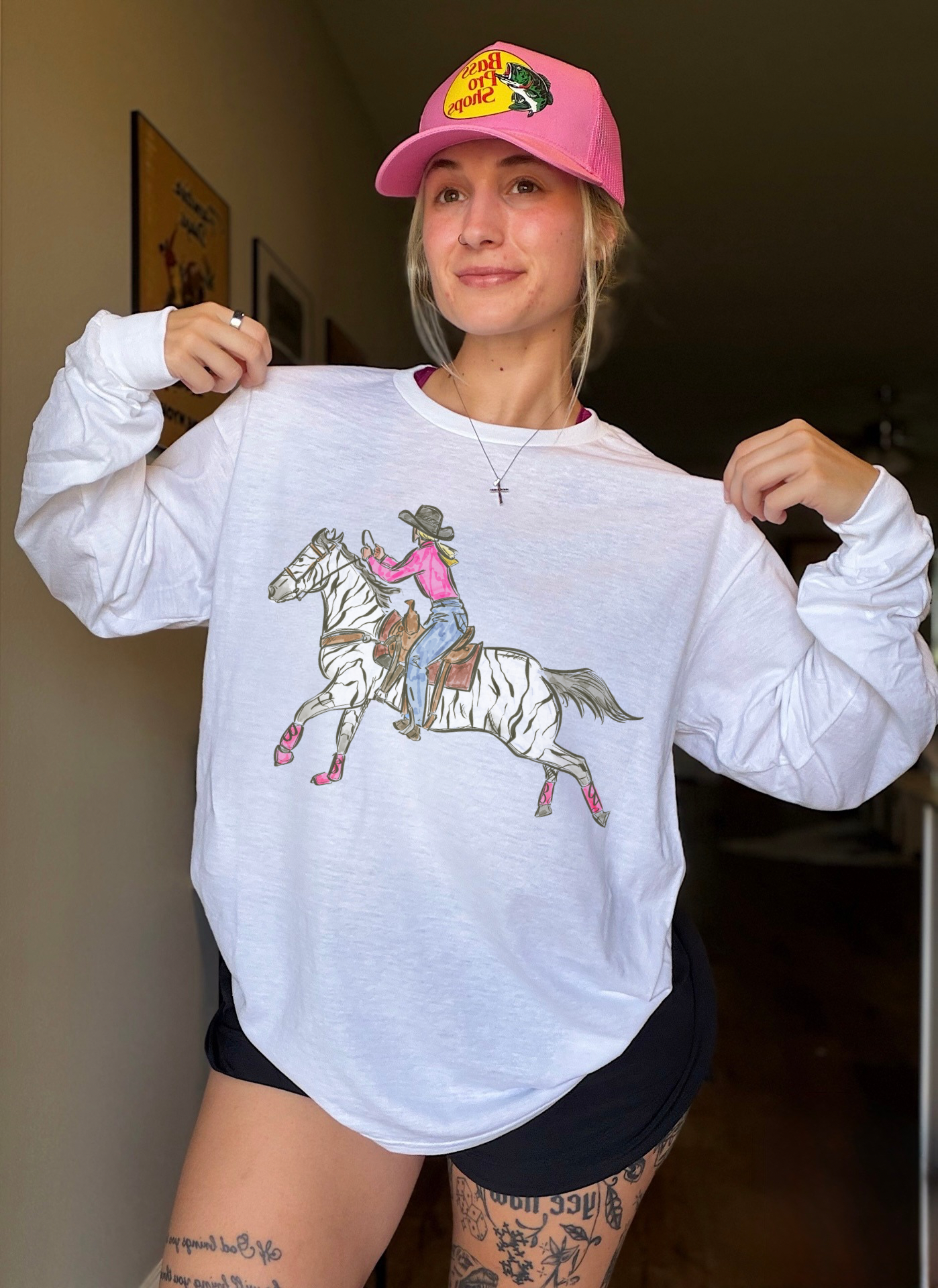 Cowgirl Chaos Long Sleeve Tee