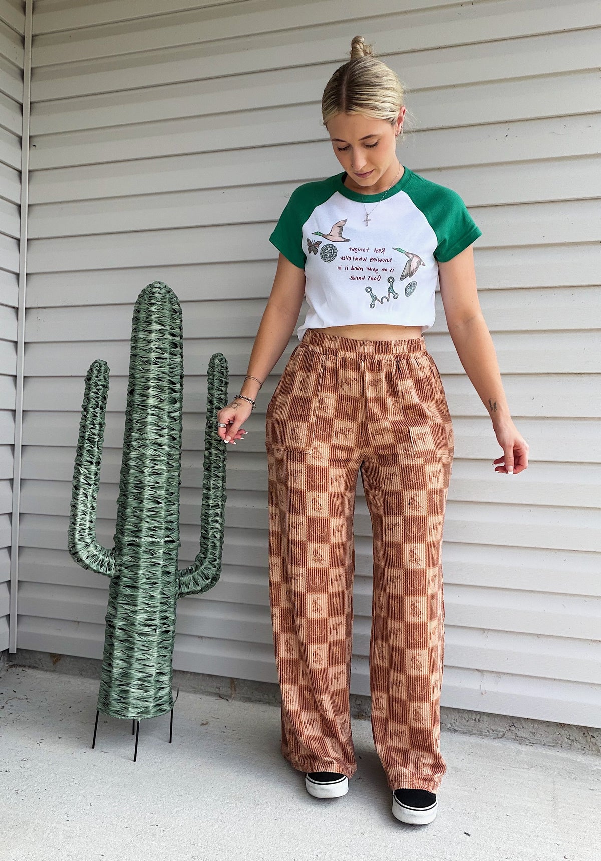 The Cowboy Check Pants