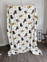 Load image into Gallery viewer, Cowboys &amp; Cattle Brands Blanket (Heavy Queen)
