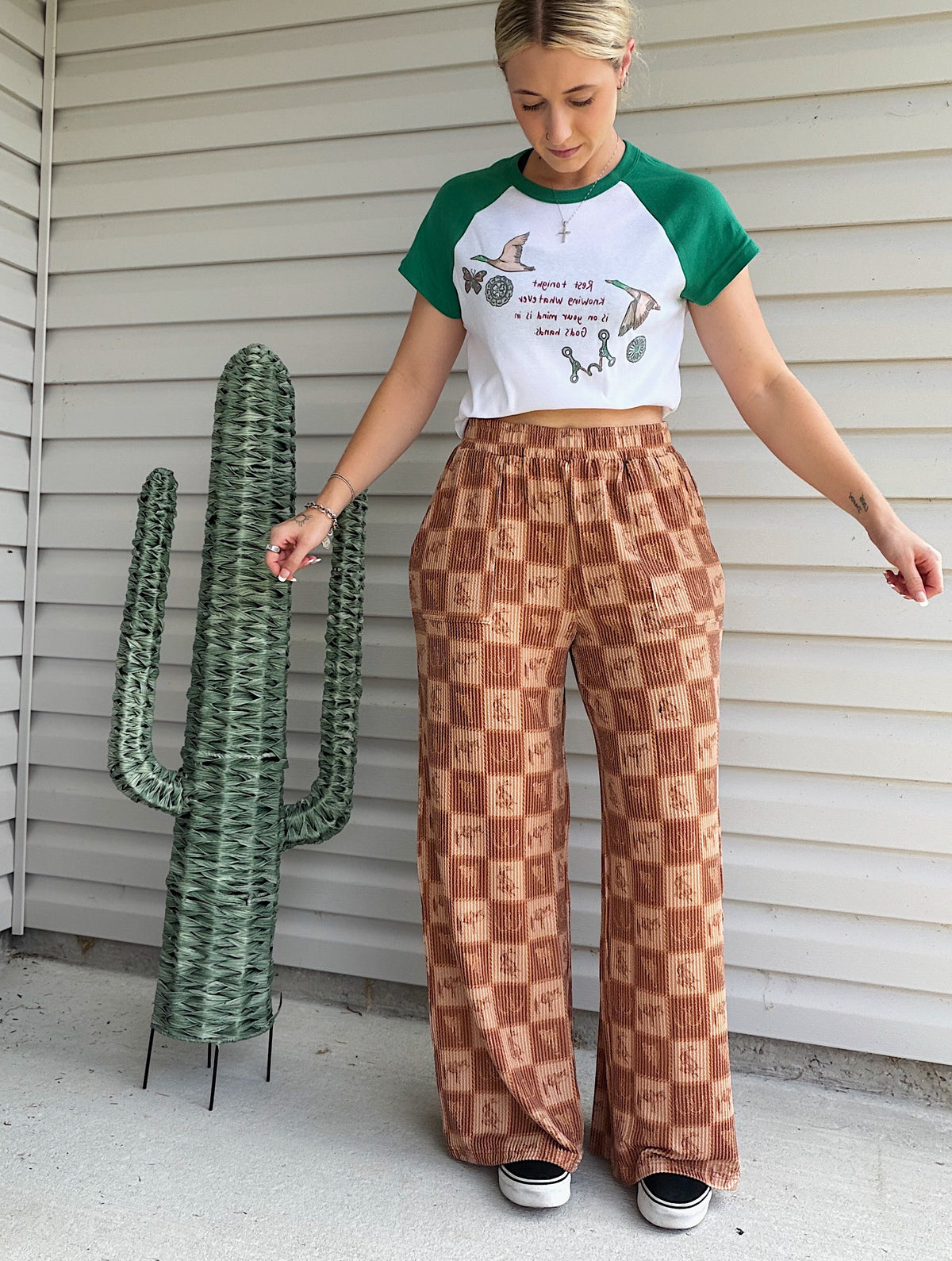 The Cowboy Check Pants
