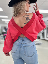 Load image into Gallery viewer, The Shiloh Reversible Crew (Red)
