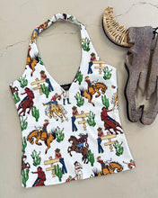 Load image into Gallery viewer, The Cowgirl Halter Top

