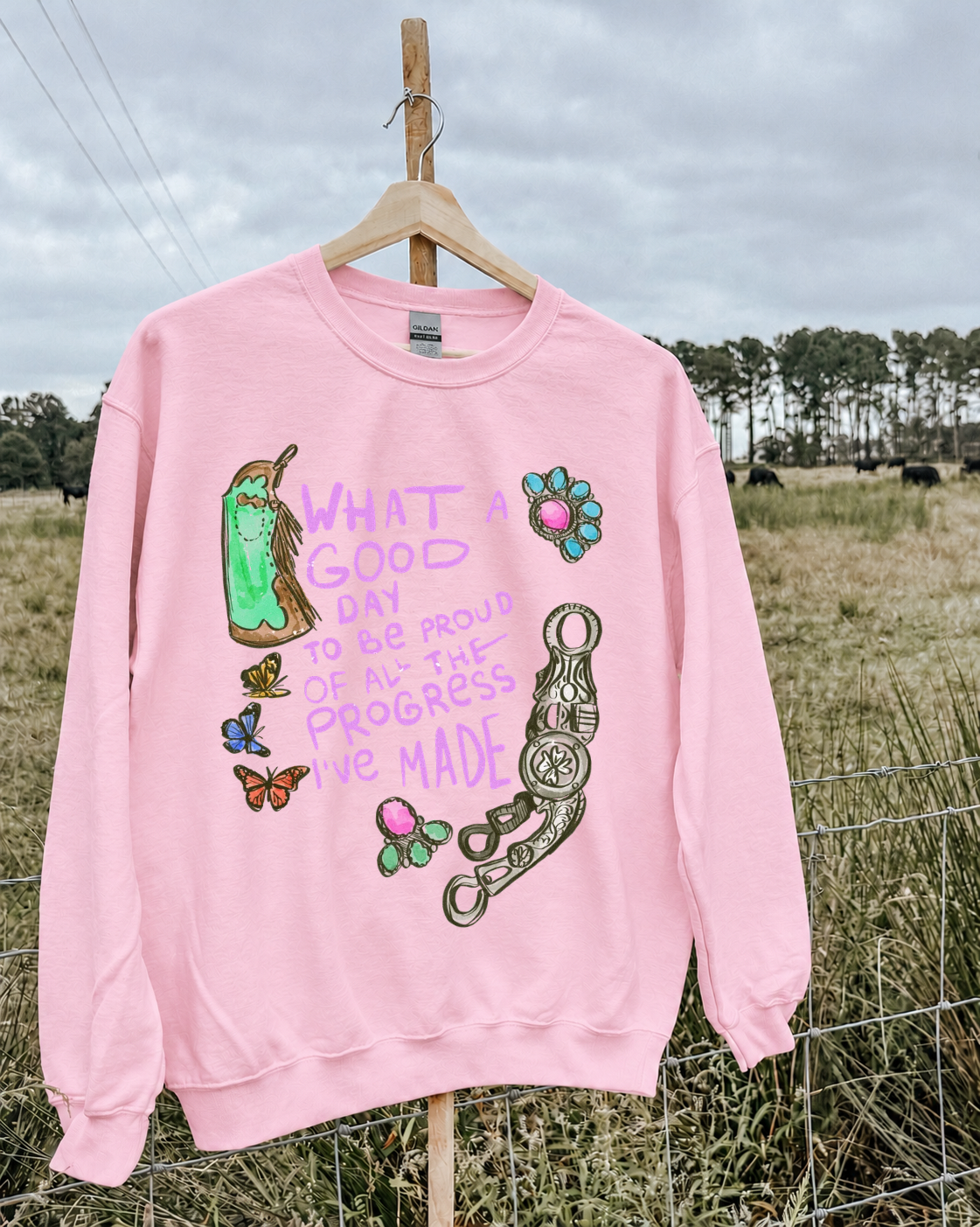 What A Good Day Crewneck