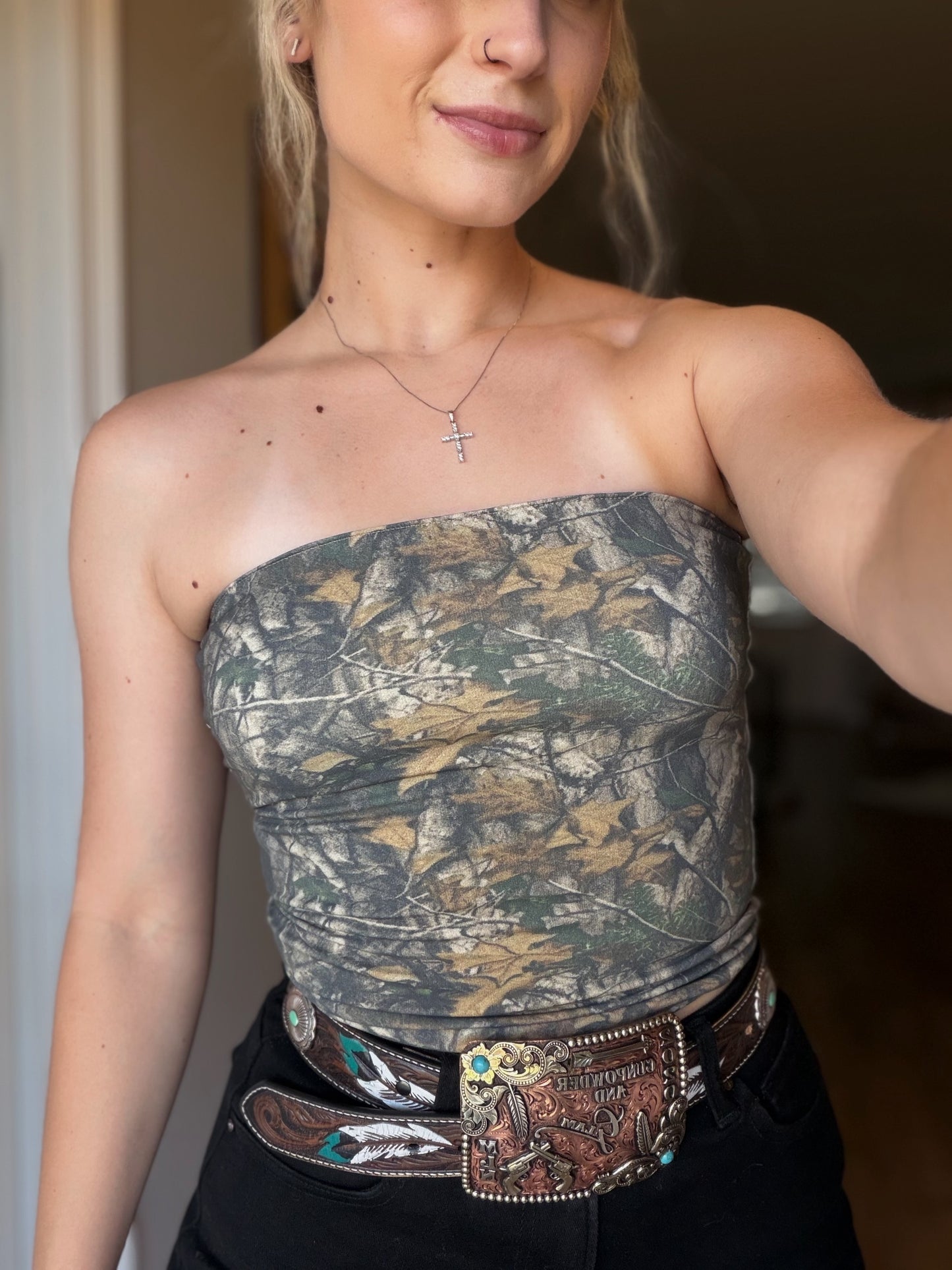 Camo Tube Top