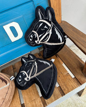 Load image into Gallery viewer, Show Pony Pillow (Black)
