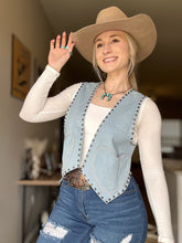 Load image into Gallery viewer, 4 The Love Of Denim Vest
