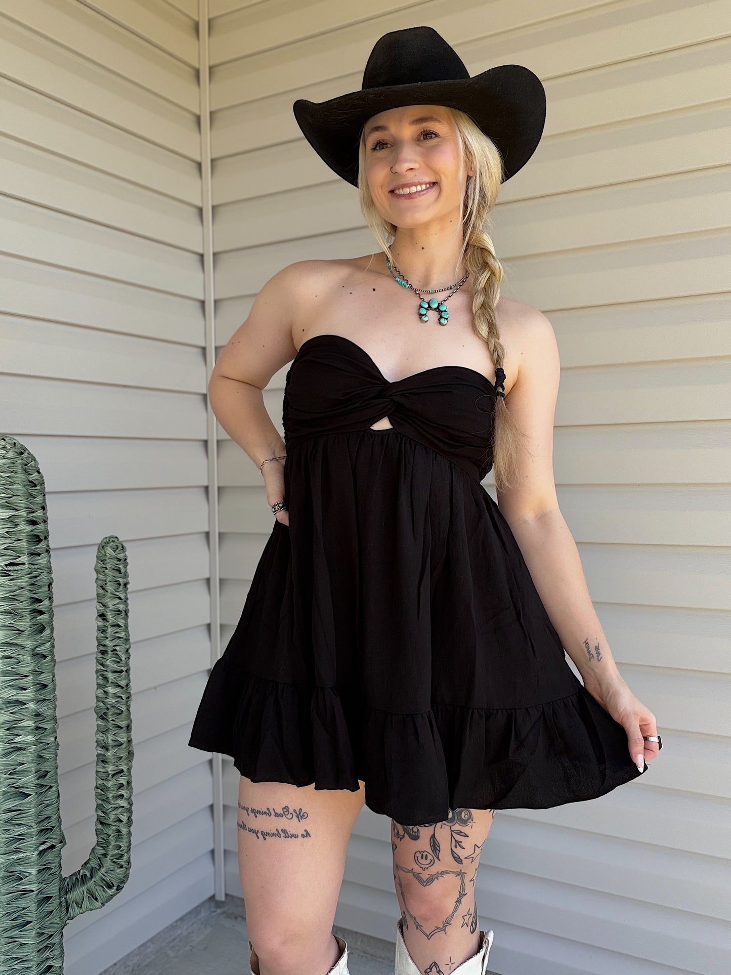 The Lil’ Black Dress (Open Back)