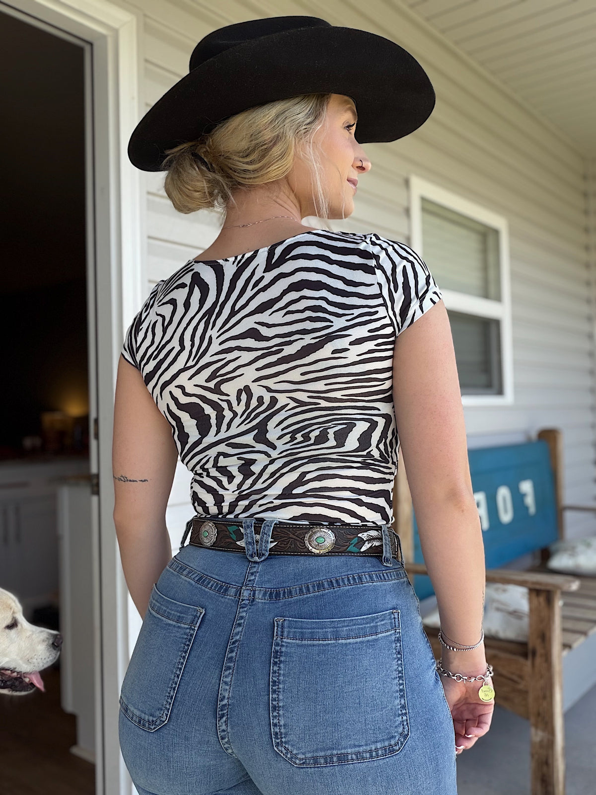 Zebra Bodysuit