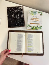 Load image into Gallery viewer, Cowhide Bible / Book Cover

