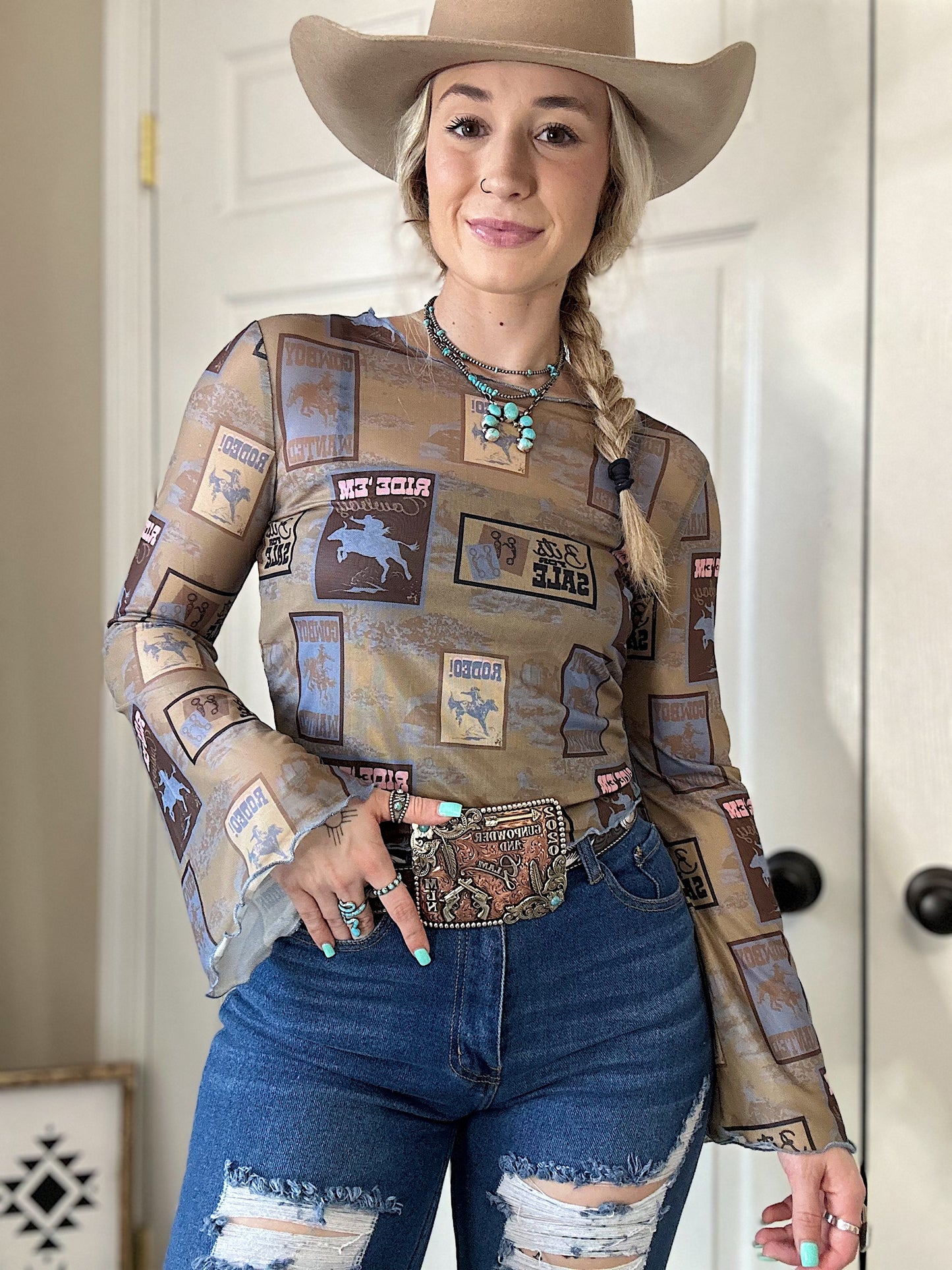 The Western Belle Top