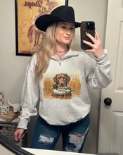 Load image into Gallery viewer, Huntin’ Dog Quarter Zip
