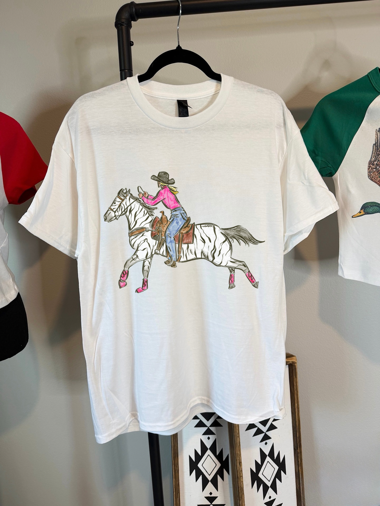 Cowgirl Chaos TEE or CREWNECK