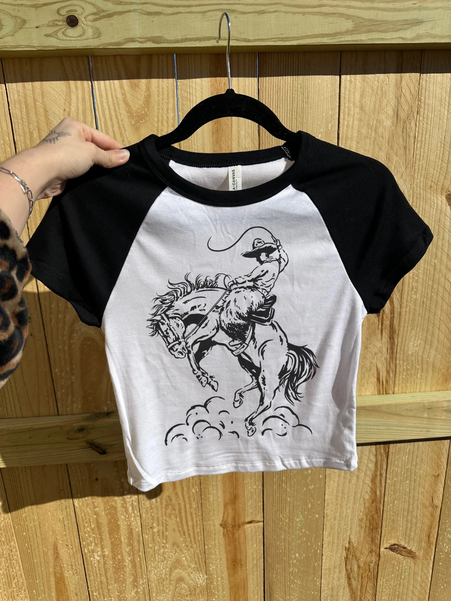 Cowboy Doodle Baby Tee