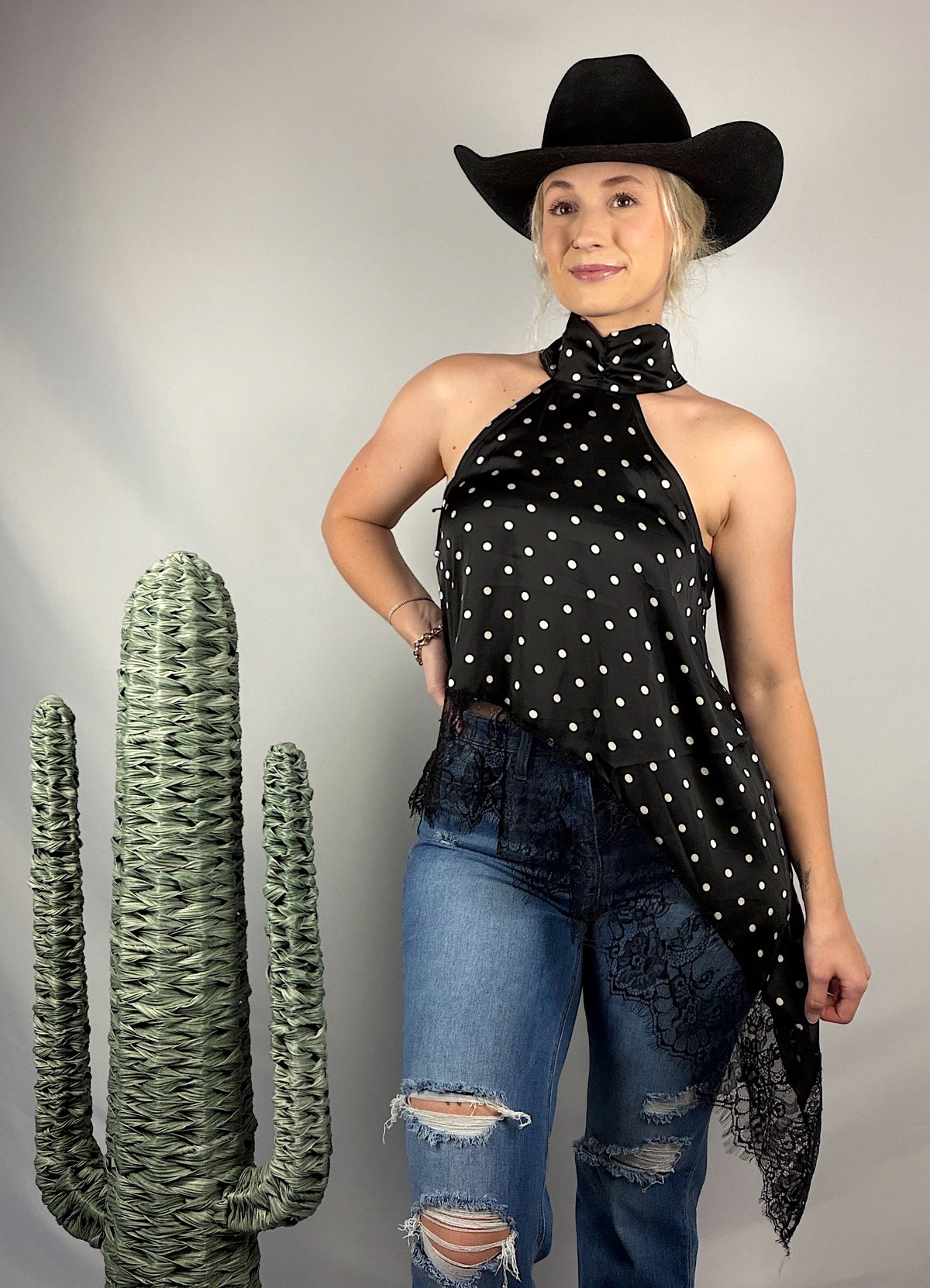 The Dolly Dots Top