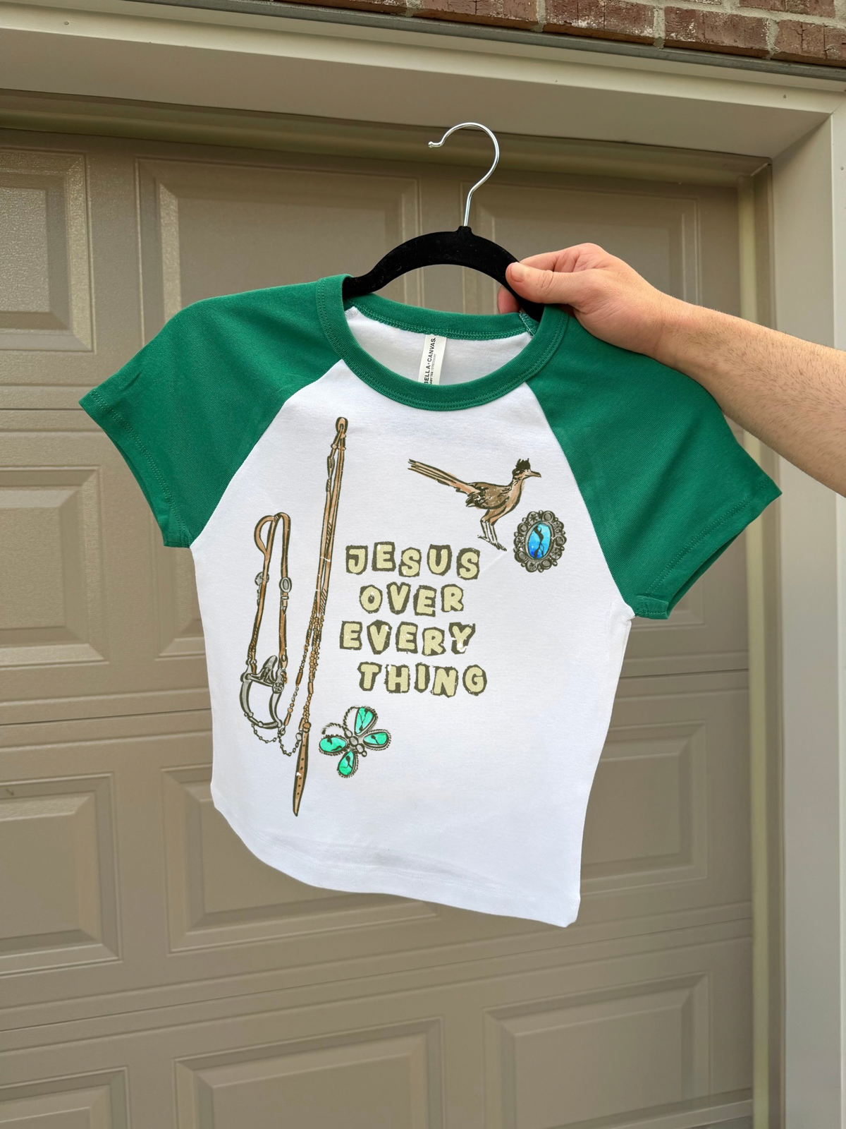 Jesus Over Everything Baby Tee