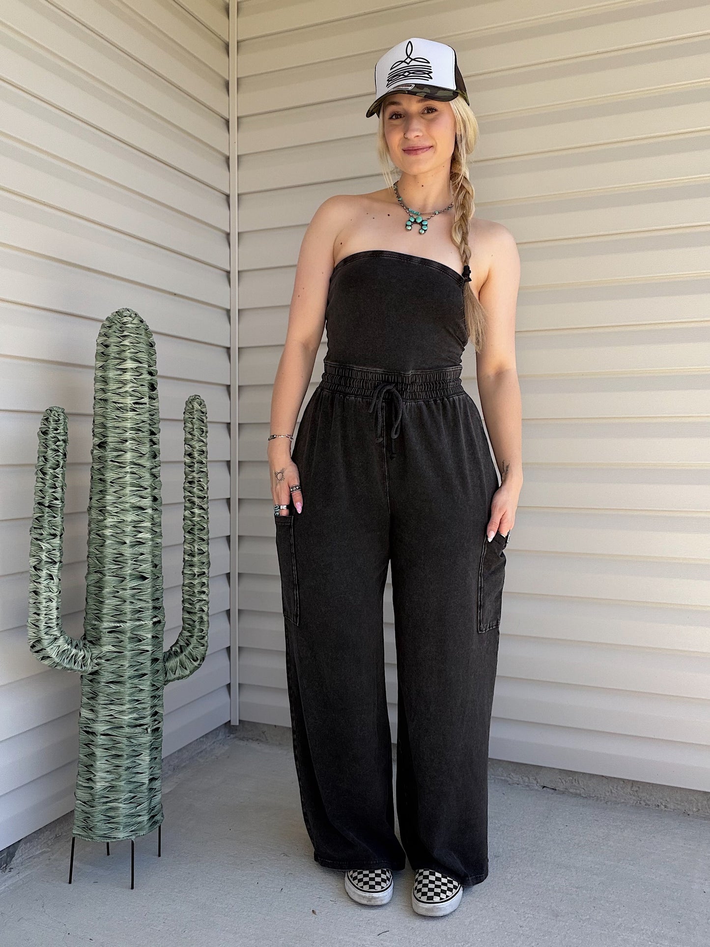 Wide-Leg Jumpsuit