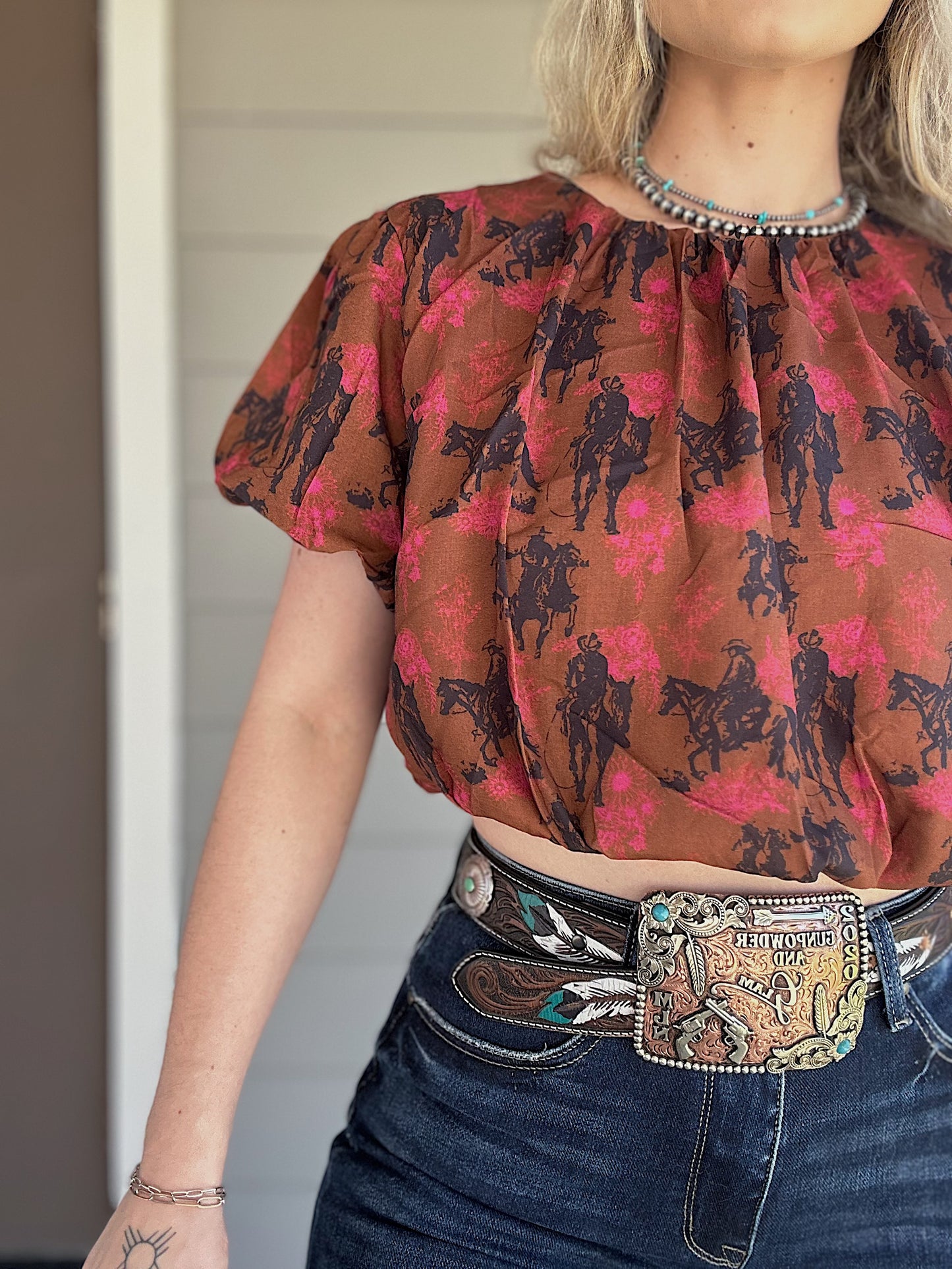 The Cow-Ture Top