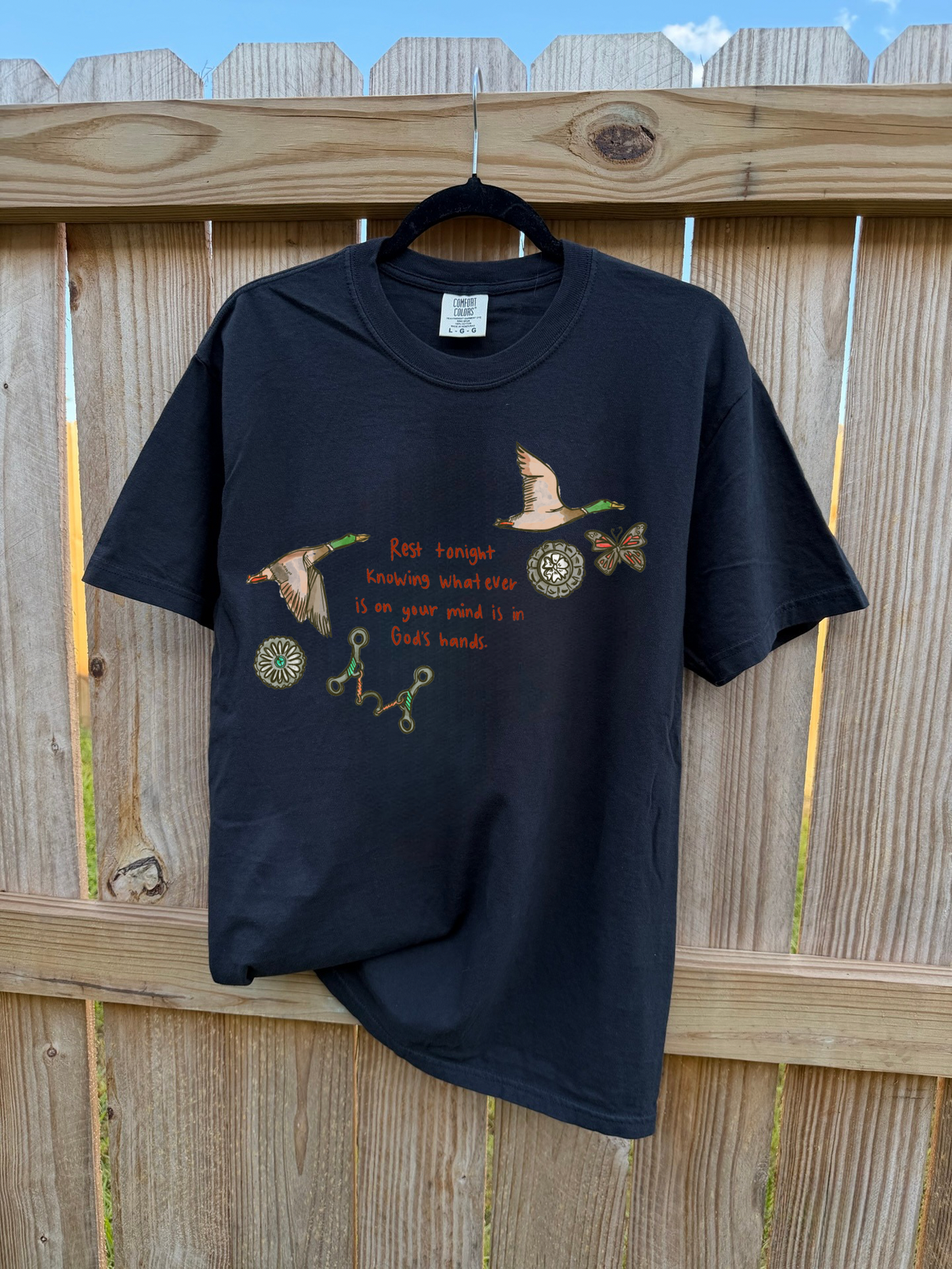 In God’s Hands COMFORT COLORS TEE