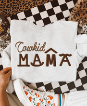 Load image into Gallery viewer, CowKid Mama TEE or CREWNECK
