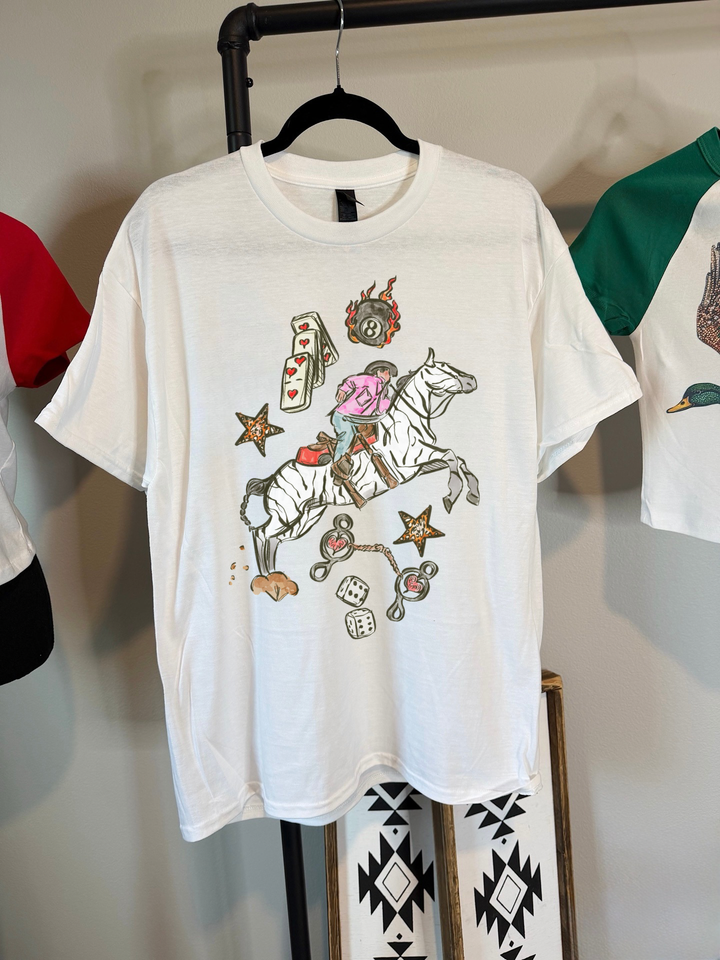 Wild Card Cowboy TEE or CREWNECK