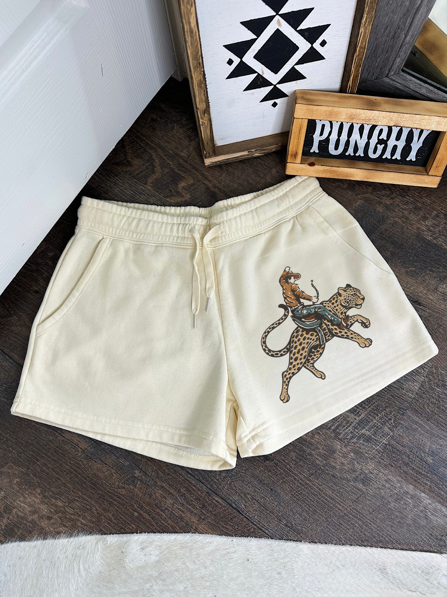 Cowboy Jaguar Lounge Shorts