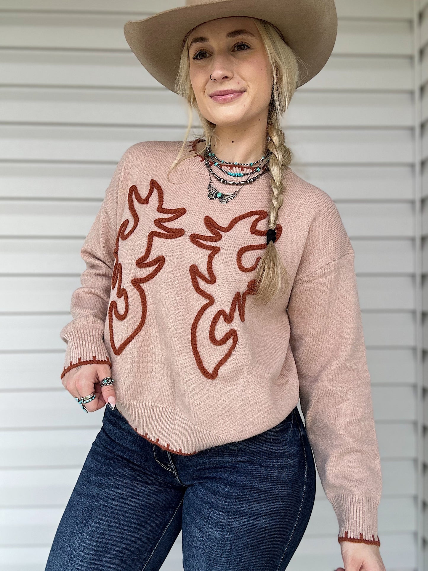 The Boot Stitch Sweater