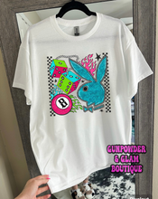Load image into Gallery viewer, Grunge Bunny Tee or Crewneck

