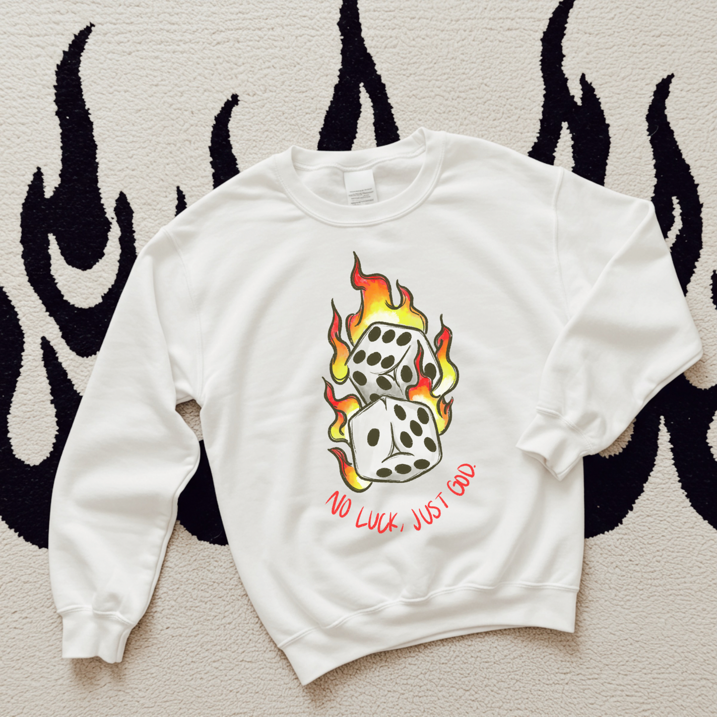 No Luck, Just God TEE or CREWNECK