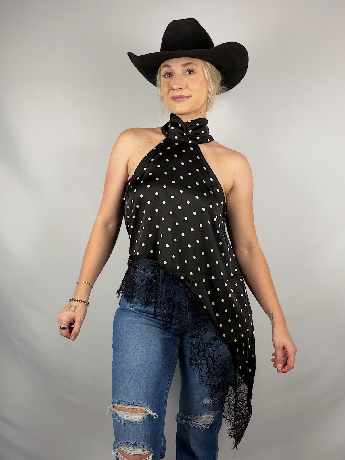 The Dolly Dots Top