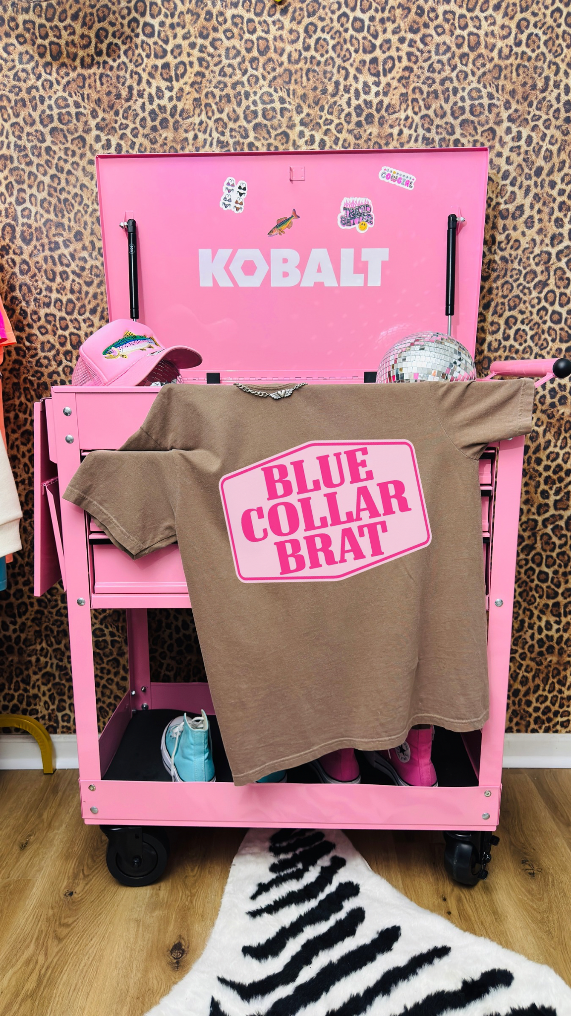 Blue Collar Brat COMFORT COLORS TEE