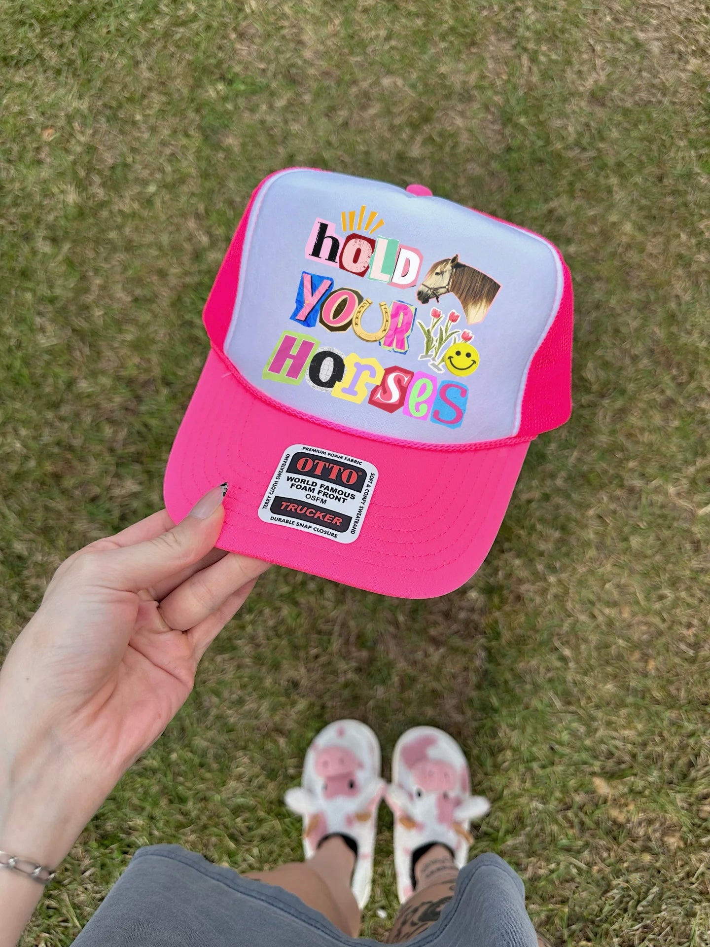 Hold Your Horses Trucker Hat (Multiple Color Options)