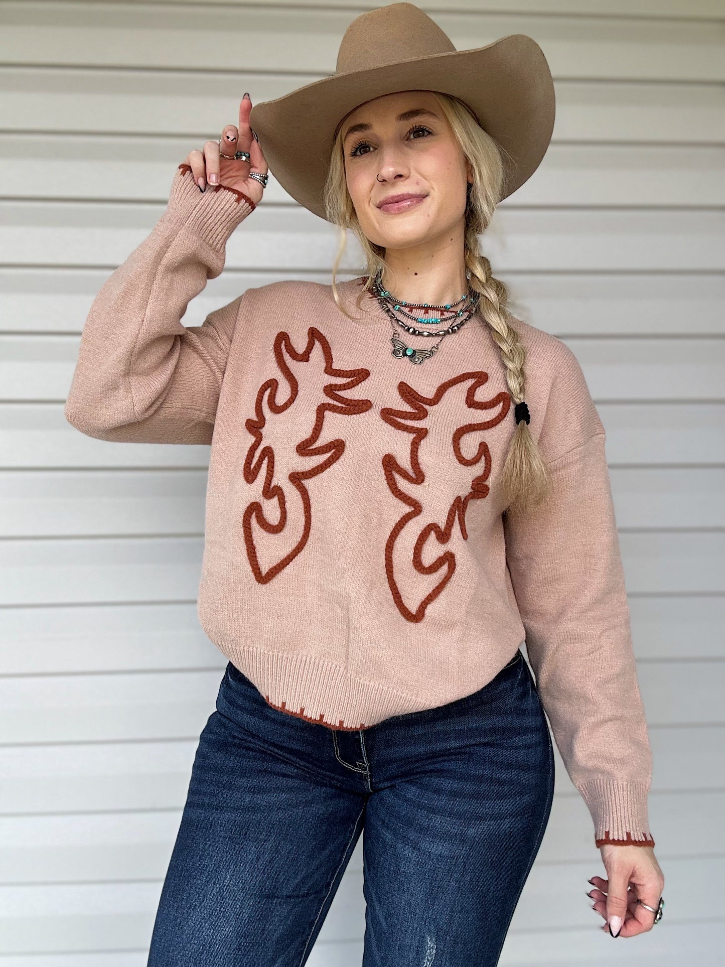 The Boot Stitch Sweater