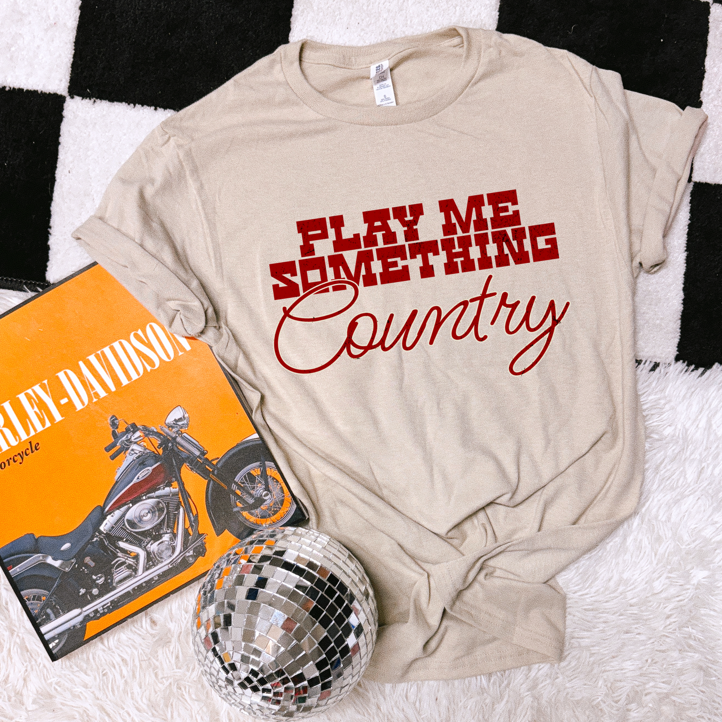 Play Me Something Country TEE or CREWNECK