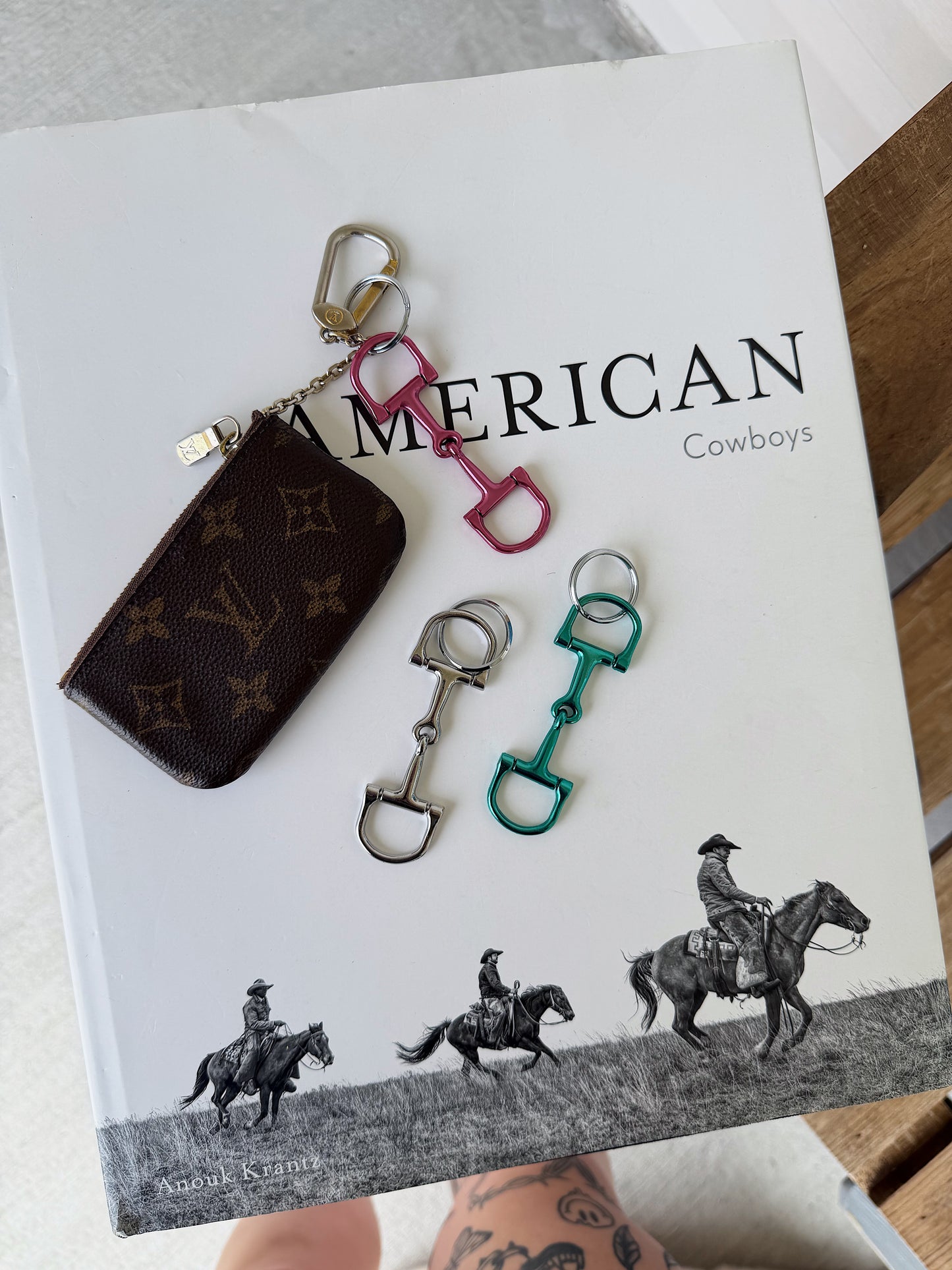 Snaffle Bit Keychain (3 colors)