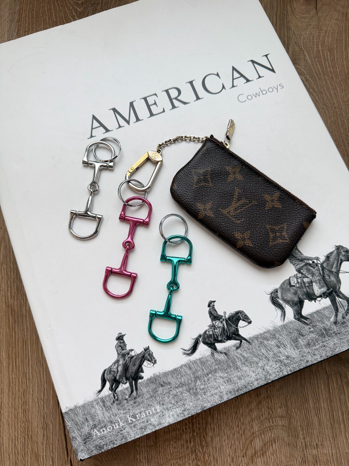 Snaffle Bit Keychain (3 colors)