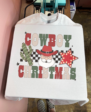 Load image into Gallery viewer, Cowboy Christmas Tee or Crewneck
