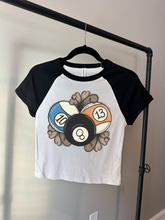 Load image into Gallery viewer, Tooled 8 Ball Baby Tee
