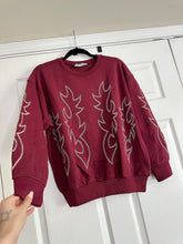 Load image into Gallery viewer, Boot Stitch Crew (Maroon)
