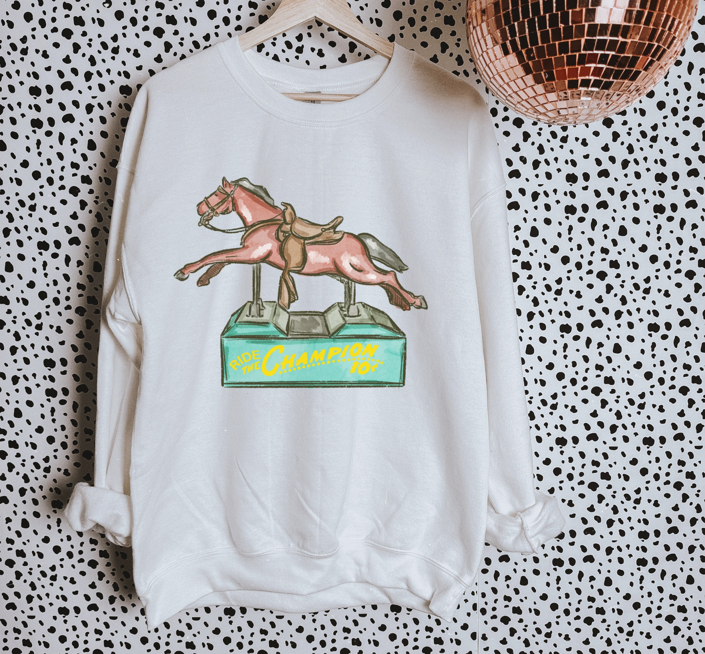 Carnival Cowgirl TEE or CREWNECK