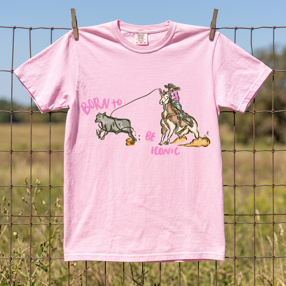 Born To Be Iconic COMFORT COLORS TEE