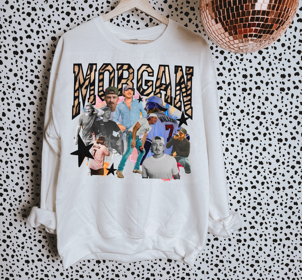 Morgan Collage TEE or CREWNECK