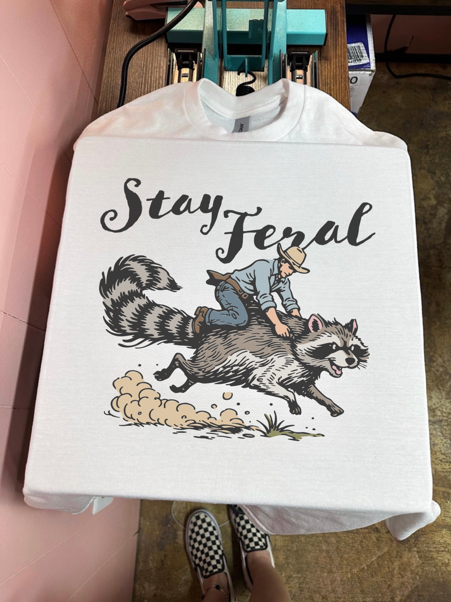 Stay Feral TEE or CREWNECK