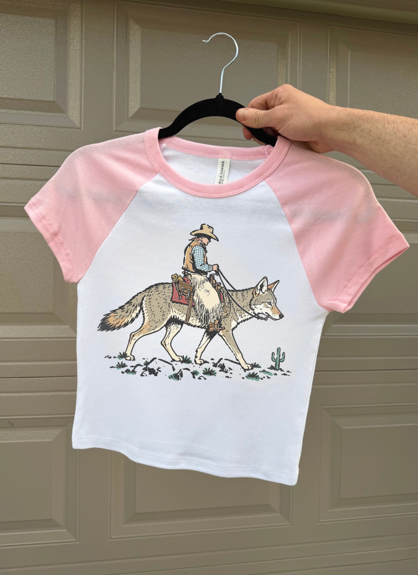 Coyote Cowboy Baby Tee