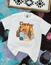 Load image into Gallery viewer, Smokin’ Cowboy TEE OR CREWNECK
